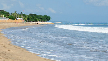 Strand von Kuta und Legian, Südbali
