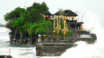 Der Tempel Pura Tanah Lot, Südbali
