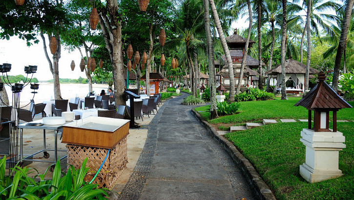 Hotelstrand von Nusa Dua, Bali