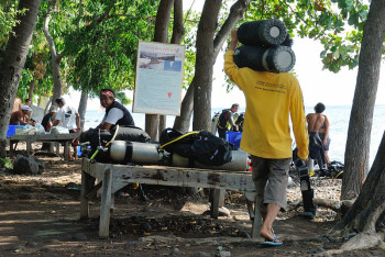 Speziell für Taucher und Schnorchler ist Tulamben ein Paradies, es gibt sogar einen Service für die Ausrüstung Tauchen in Indonesien