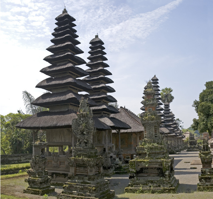 Der Pura Meru in Cakranegara, Lombok